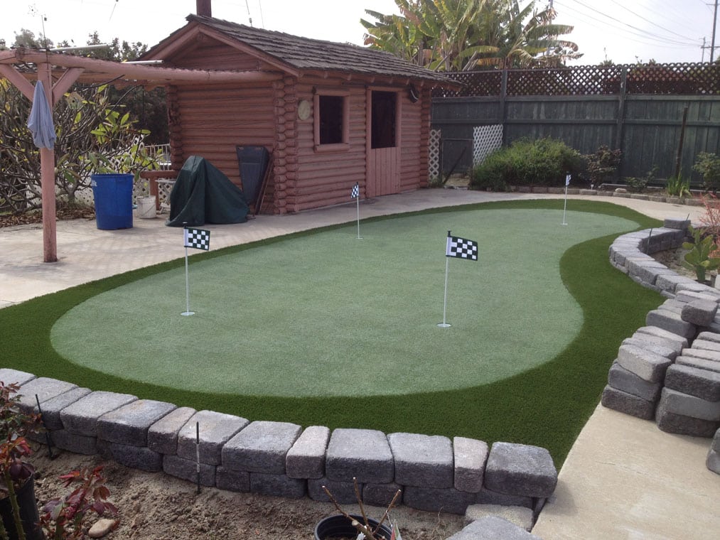 Carlsbad CA Small ProLawn Synthetic Putting Green