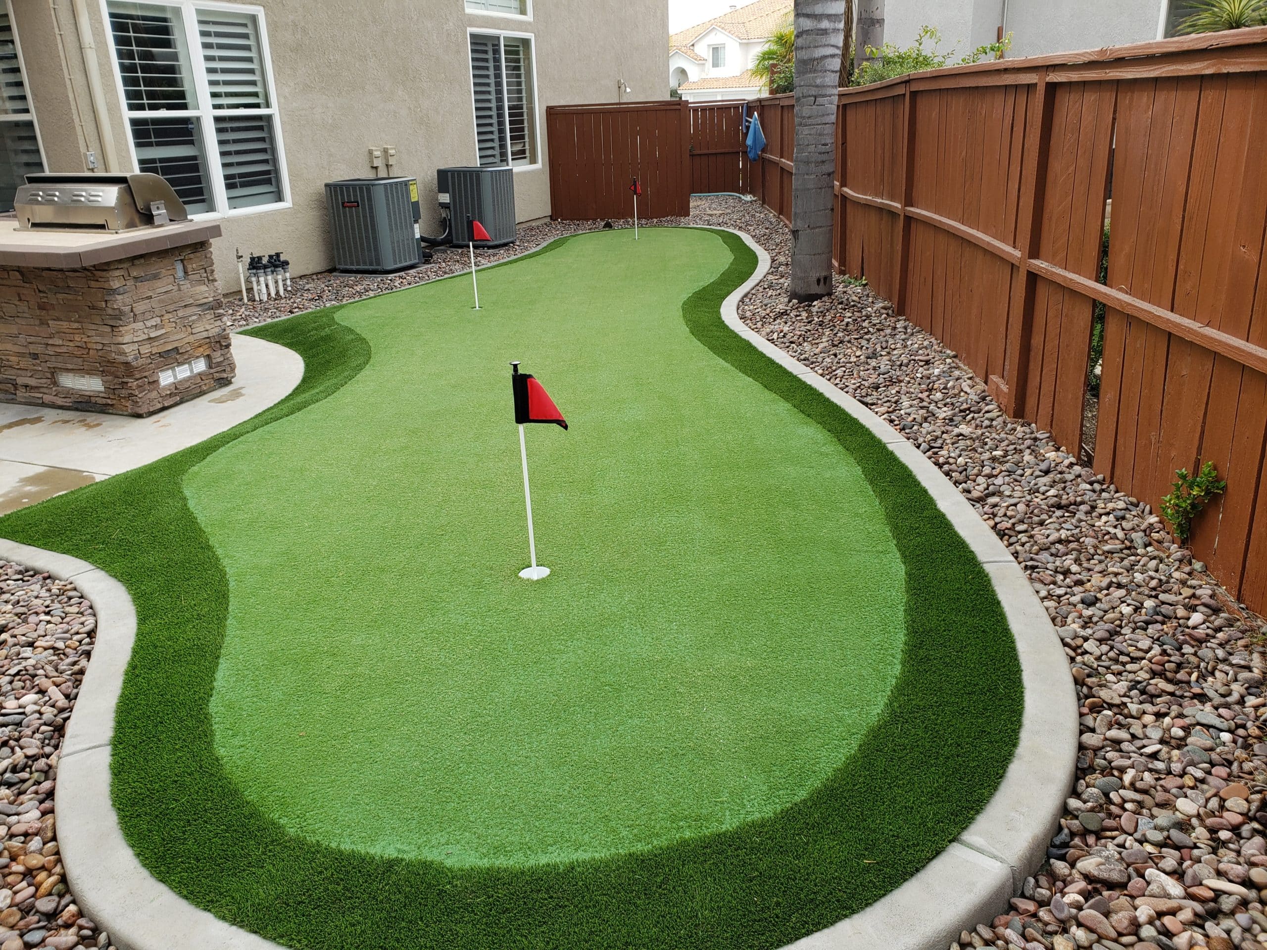 Winchester CA Putting Green Install by ProLawn