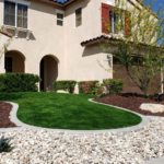 Temecula CA Front Yard Artificial Turf Install by ProLawn