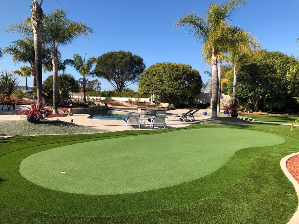 Artificial golf turf in Temecula CA